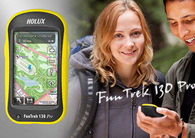 Outdoorová navigace Holux Funtrek 130 PRO