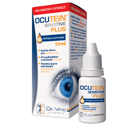 Ocutein Sensitive Plus – očné kvapky 15 ml