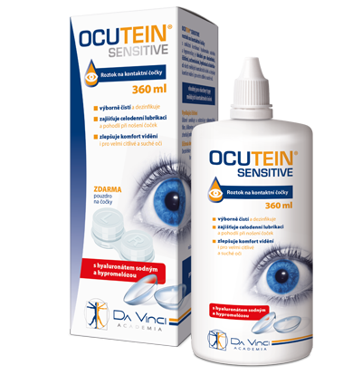 Ocutein Sensitive – roztok na kontaktné šošovky