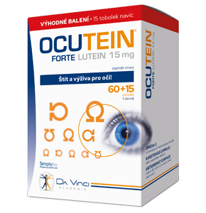 Ocutein Forte Lutein 15 mg 60+15 tob.