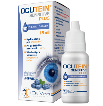 Ocutein Sensitive Plus – oční kapky 15 ml