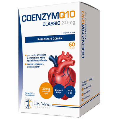 Coenzym Q10 Strong 60mg 30+30 tob. zdarma